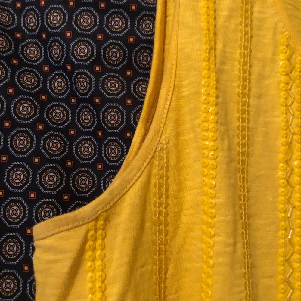 Navy patterned skort - Picture 8 of 8